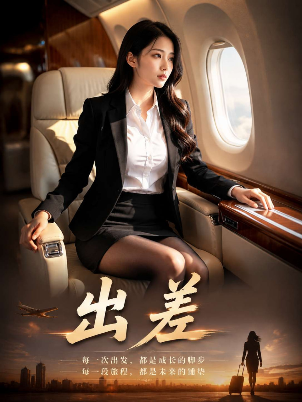 出差海报